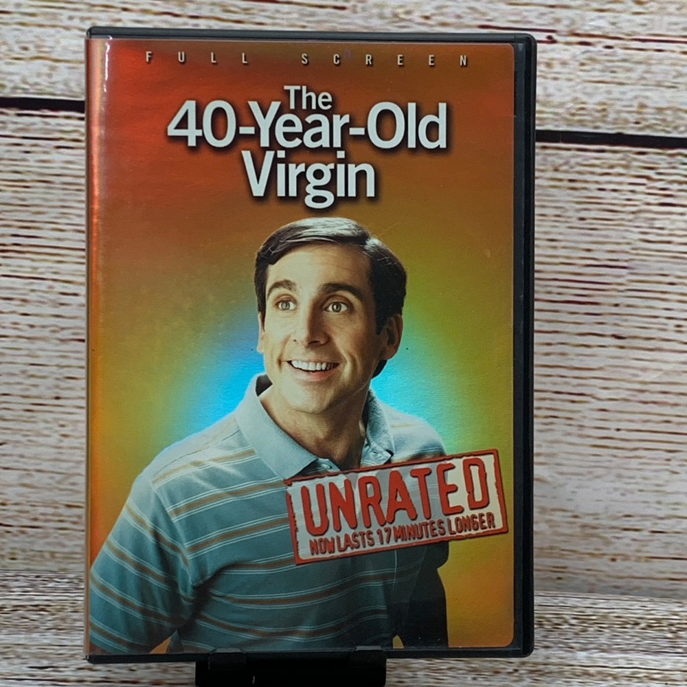 The 40 Year Old Virgin [2005 Unrated Full Screen DVD] Steve‎ Carell Comedy